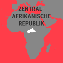 Landkarte Zentralafrikanische Republik
