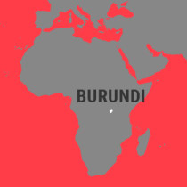 Landkarte Burundi